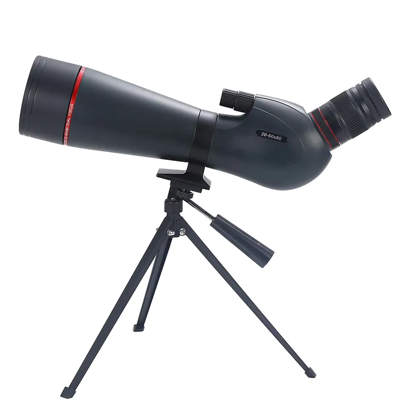 20-60X80ed Telescopio Monocular Objetivo Alcance Con Telémetro Retícula