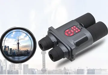 2ª Generación + Binocular Gafas de visión nocturna con poca luz montadas en la cabeza conectadas al casco táctico