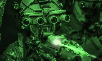 Principios De Imágenes De Modos A Todo Color E Infrarrojos De Dispositivos De Visión Nocturna